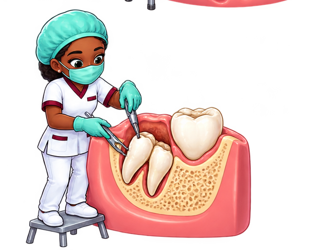 Minor oral surgery